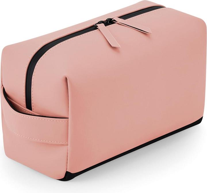 Actual product image Bagbase Matte PU Toiletry Bag