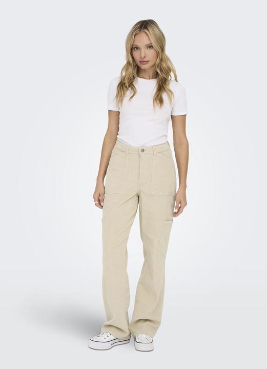 Produktbild Only Gerade geschnitten Hohe Taille Hose Cargo-Hose (S)