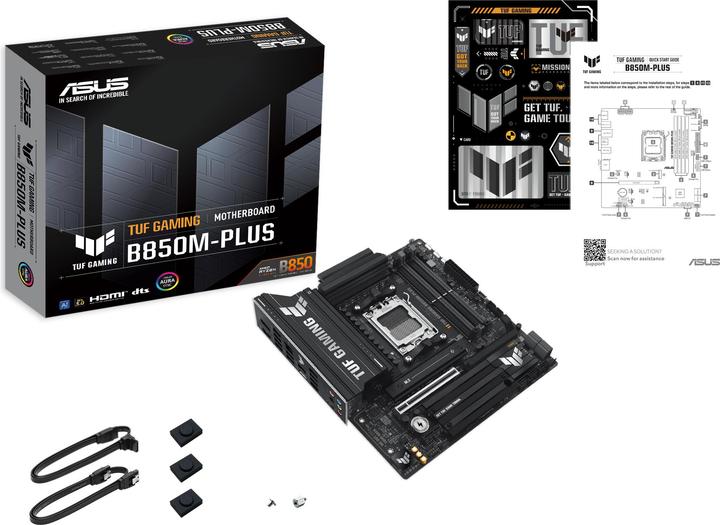 Produktbild ASUS TUF GAMING B850M-PLUS (AM5, AMD B850, mATX)