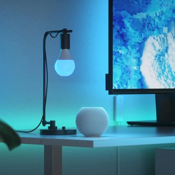 Actual product image Nanoleaf Matter Smart Bulb (E27, 8.50 W, 806 lm, 1 x, F)