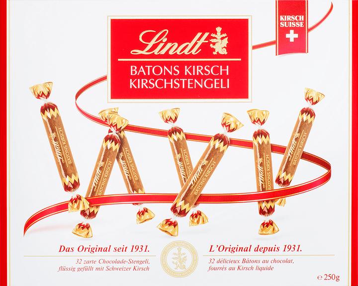 Produktbild Lindt Kirschstengeli (250 g)