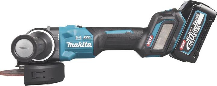 Productafbeelding Makita 40V accu haakse slijper GA041GZ (125 mm)