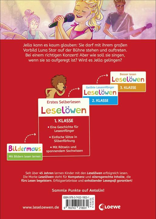 Image du produit Loewe Leselöwen 1. Klasse - Plötzlich berühmt (Allemand, Katja Richert, Veronika Gruhl, 2025)
