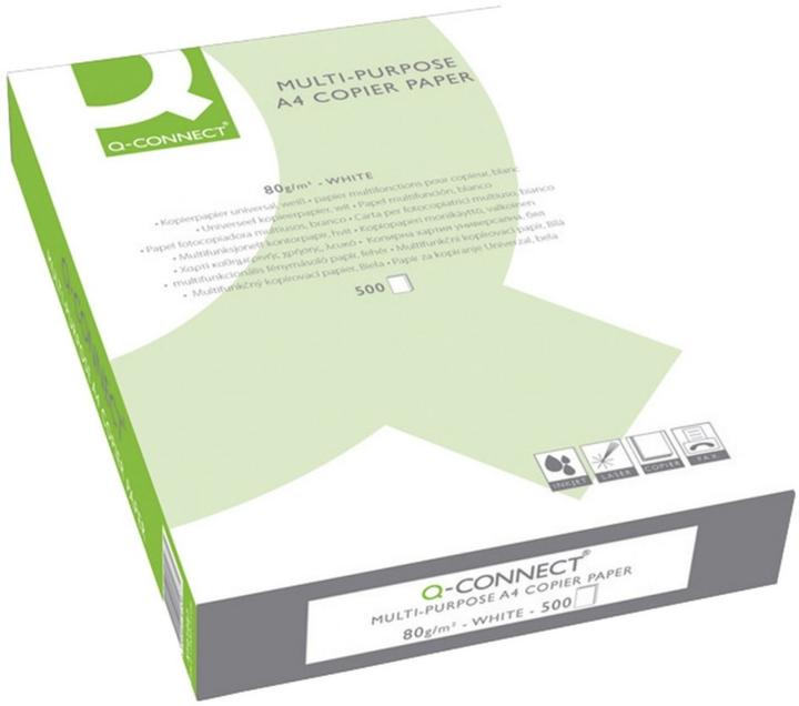 Image du produit Q-Connect Papier universel extra blanc (80 g/m², 500 x, A4)