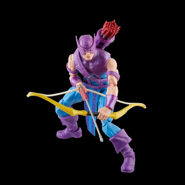 Actual product image Hasbro Avengers Marvel Legends figurine Hawkeye with Sky-Cycle 15 cm