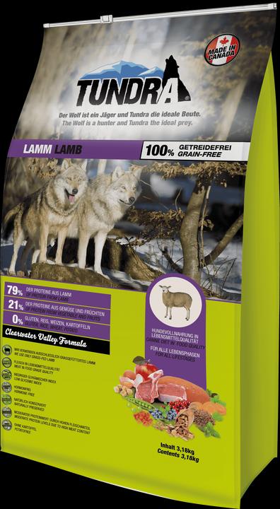 Tundra Agnello cane (1 pz., 750 g)