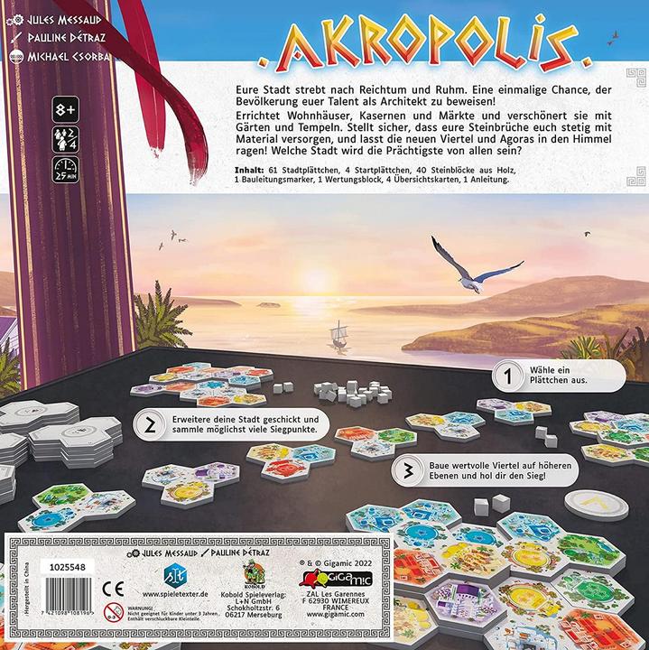 Actual product image Acropolis (German)