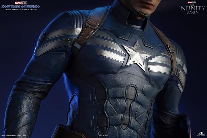 Immagine prodotto Queen Studios Statua 1/4 di Capitan America - Il Soldato d'Inverno "Capitan America