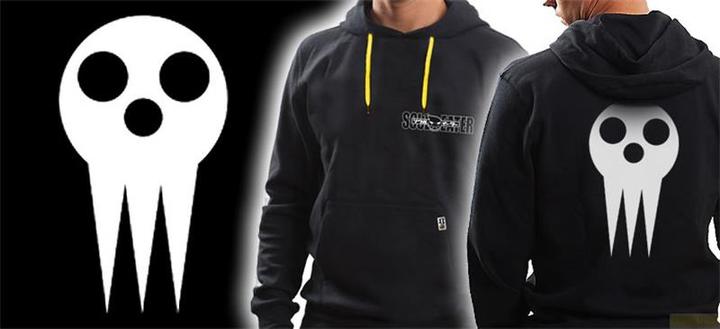 Actual product image Neko Wear Soul Eater hoodie Shingami Sama (M)