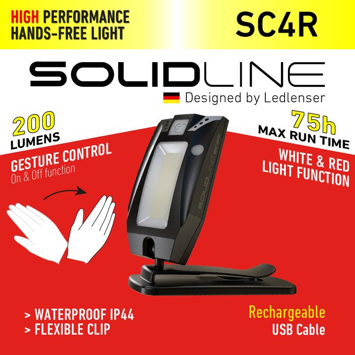 Actual product image Ledlenser Solidline SC4R (200 lm)
