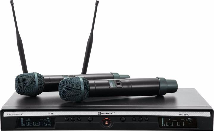 Immagine prodotto Relacart Sistema UHF a 2 canali UR-260D