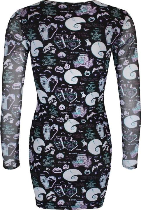 Actual product image Dick Smith Womens/Ladies Glitch Mesh All-Over Print Bodycon Dress (M)