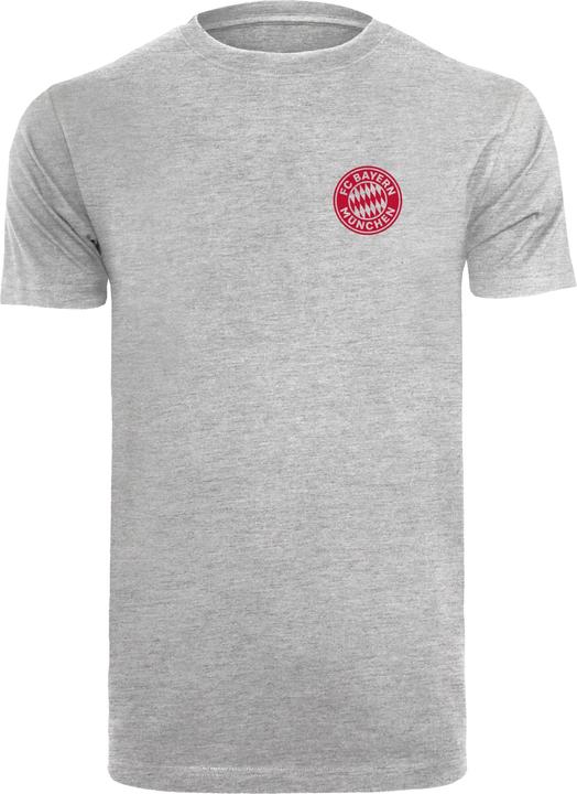FC Bayern München Logo Red T-Shirt Round Neck - 115365 (3XL)