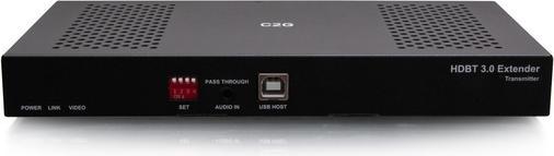Immagine prodotto C2G Scatola dell’estensore TX HDMI HDBaseT + da USB-B a A + RS232 su Cat a scatola RX (18 Gbps) 4K 60 Hz