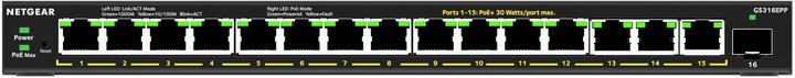 Actual product image Netgear GS316EPP-100PES (16 Ports)