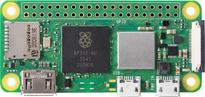 Image du produit Raspberry Pi Pi® Zero-W Zero W 512 Mo 1 x 1.0 GHz (-PI-ZEROW-OPW)