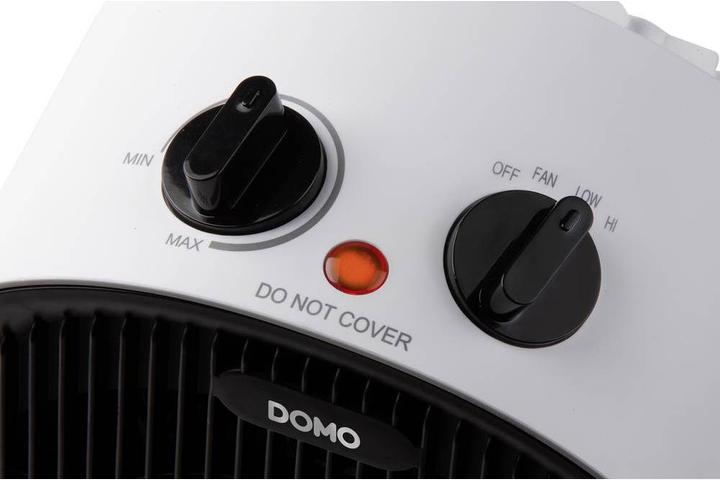 Actual product image Domo DO7325F Fan heater White, Black (2000 W)