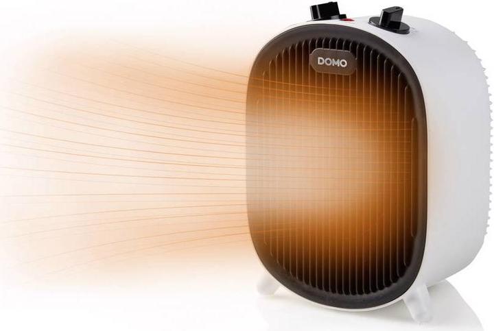 Actual product image Domo DO7325F Fan heater White, Black (2000 W)