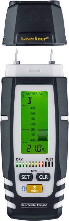 Image du produit Laserliner Humidimètre pour matériaux DampMaster Compact Pro