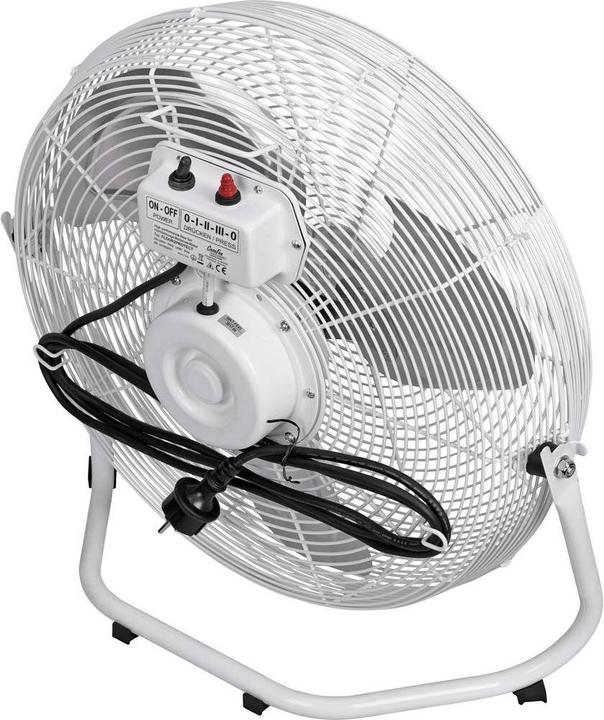 Produktbild CasaFan FLOOR2PROTECT IP54 SL Bodenventilator 120 W (Ø x H) 495 mm x 520 mm Weiss (72 dB)
