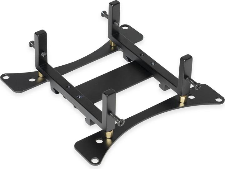 Actual product image Joy-it Mounting kit for top-hat rail mounting Black