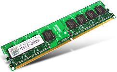 Produktbild Transcend JetRam JM800QLU-2G Speichermodul GB DDR2 (1 x 2GB, 800 MHz, DDR2-RAM, DIMM)