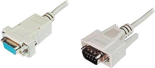 Produktbild Delock Kabel RS-232 Seriell D-Sub9 Stecker / Buchse 3 m (2 m, Industriekabel)