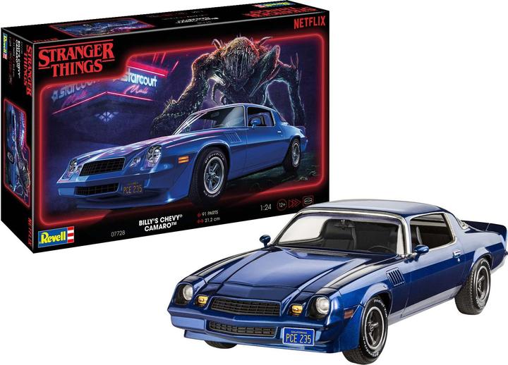 Image du produit Revell Set modèle Stranger Things Chevy Camaro Z/28