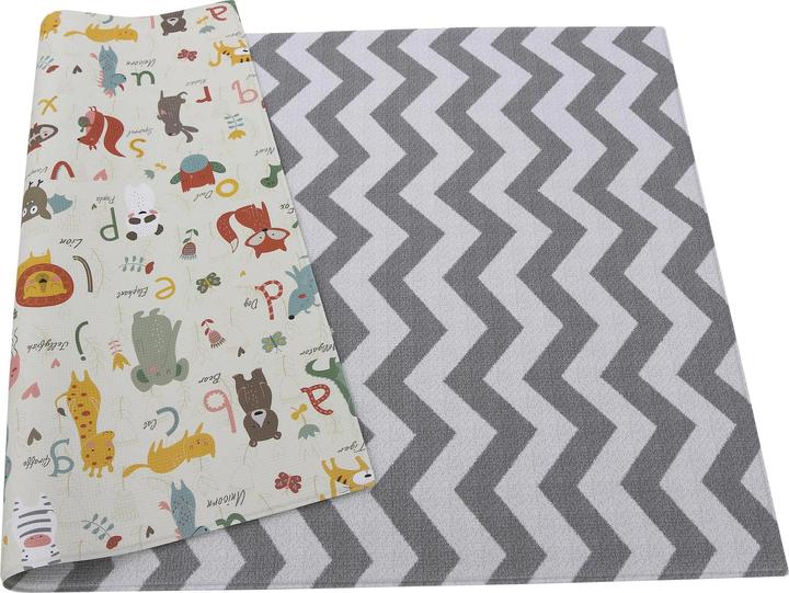 Dwinguler Grigio Zig Zag (Slim) (180 x 140 cm)