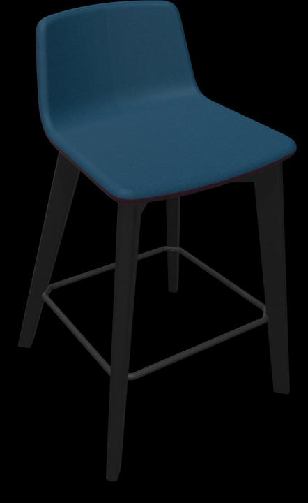 Blue, Bordeaux - Red melange, Black, Ash stained black
