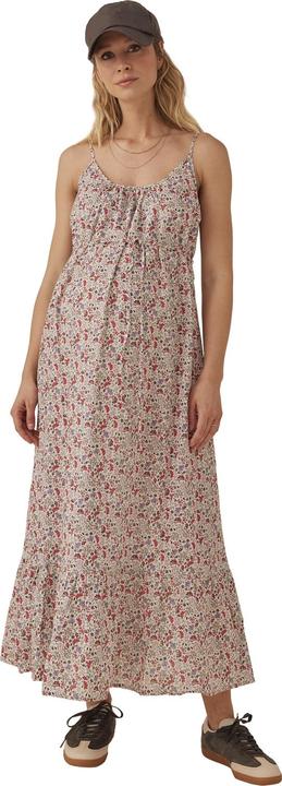 Image du produit Envie de Fraise Longue robe de maternité à bretelles (36)