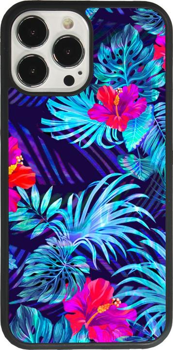 Produktbild PhoneLook Hülle Silikon schwarz Blue Forest (Apple iPhone 13 Pro Max)