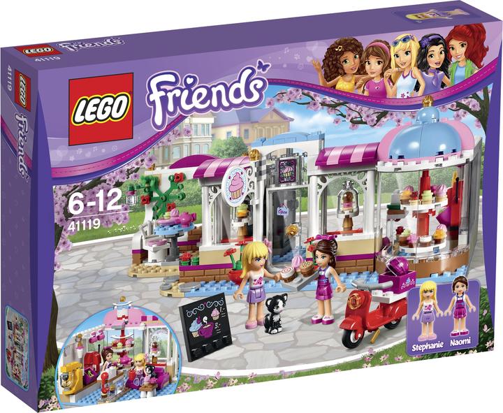Actual product image LEGO Heartlake Cupcake Café (41119, LEGO Friends)