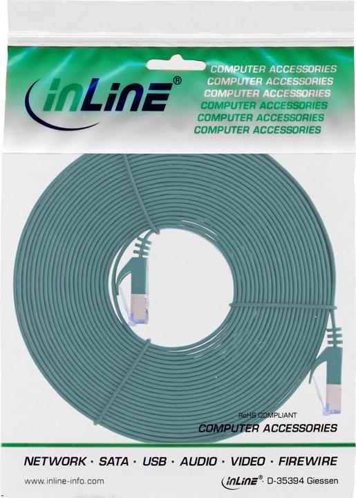 Actual product image InLine Patch cable RJ-45 (M) to RJ-45 (M) (U/FTP, CAT6a, 5 m)