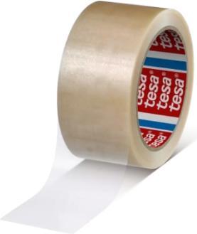 Actual product image tesa 4120, Transparent, PVC, Paper, Steel, Glossy, Strong, 43 N