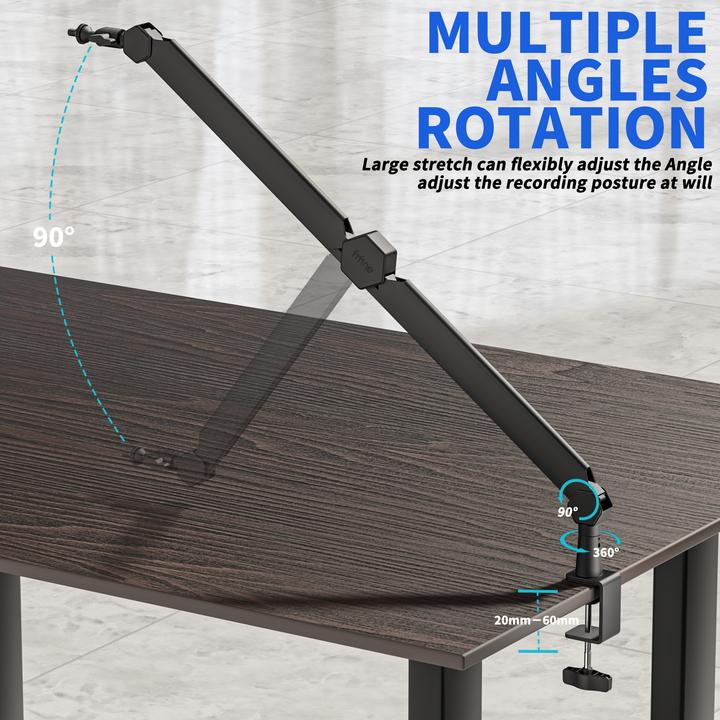 Actual product image Fifine BM66 Universal microphone arm stand with heavy bulk design