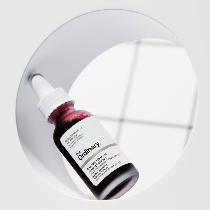 Actual product image The Ordinary AHA 30% + BHA 2% Peeling Solution (Exfoliation, 30 ml)