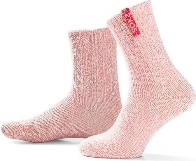 Actual product image Soxs Pink Wool children's socks Strawberry Blossom, medium (Single pack, 30 - 32, 33 - 34, 31 - 32)