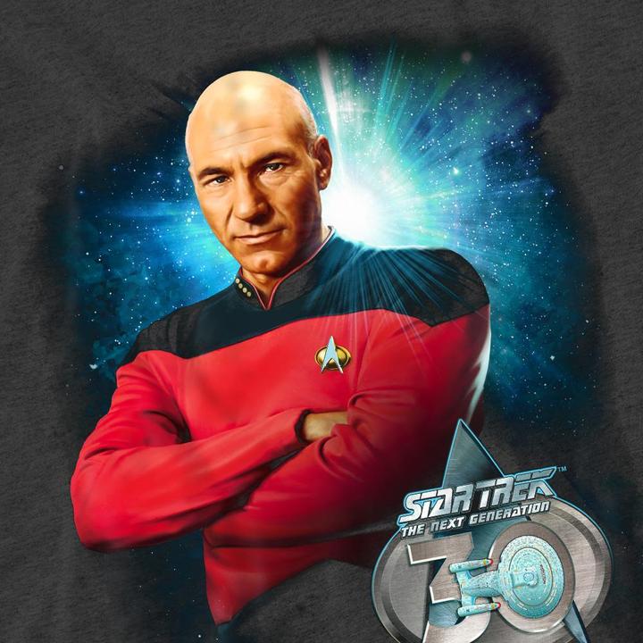Immagine prodotto 30 Maglietta Jean-Luc Picard Adulto Unisex (S)