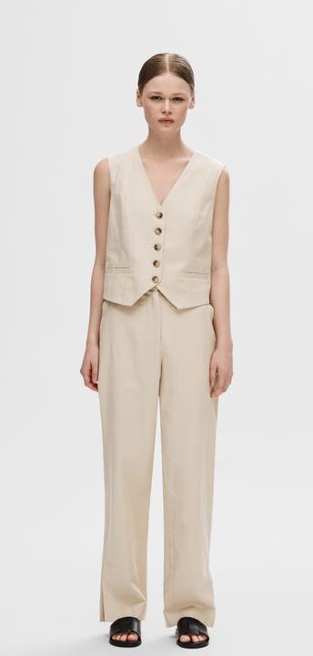 Actual product image Selected Femme Straight Fit Trousers (36)