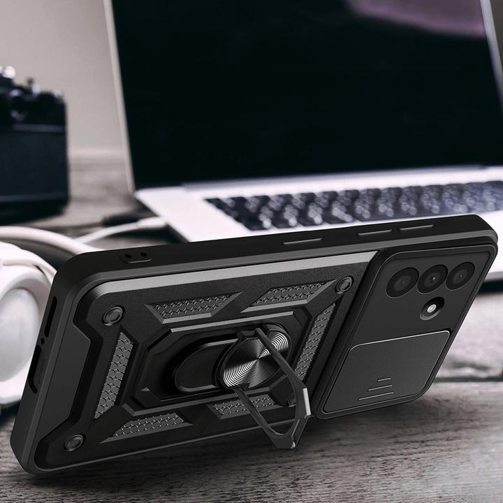Actual product image Cover-Discount Galaxy A56 5G - Armor Case mit Kickstand (Samsung Galaxy A56)
