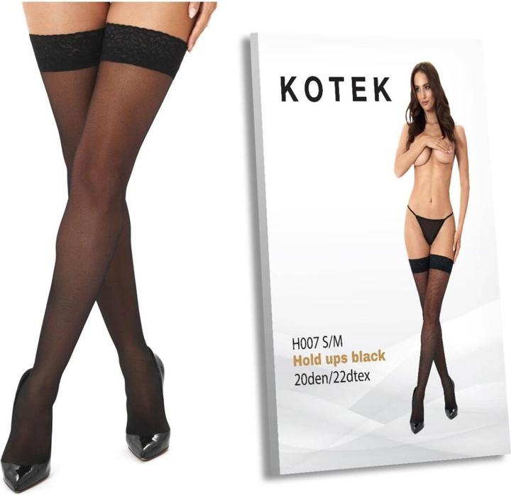 Produktbild Kotek KO H007 hold ups black 20den S/M (S/M)