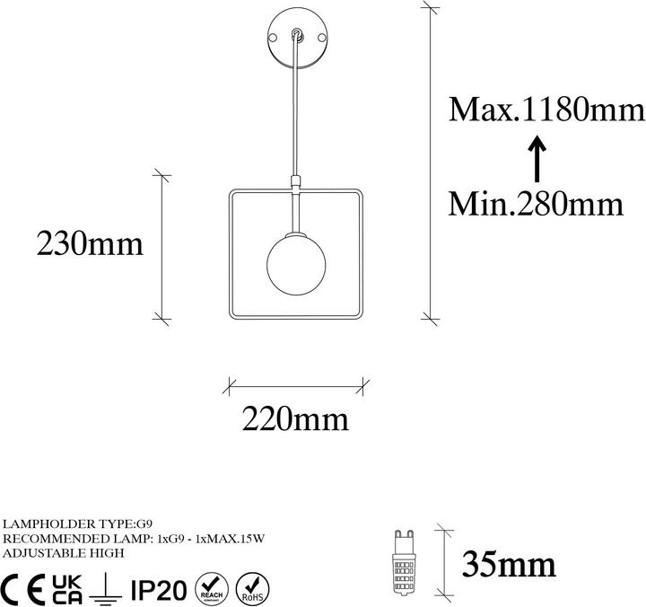 Actual product image Opviq Gia (G9)