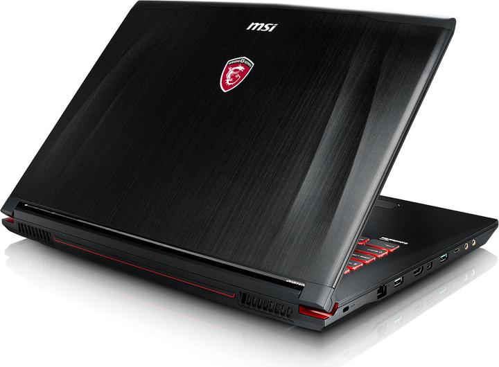 Actual product image MSI GE72 Apache Pro (17.30", Intel Core i7-6700HQ, 16 GB, 256 GB, CH)