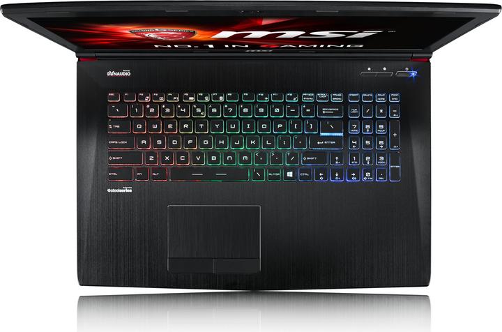 Actual product image MSI GE72 Apache Pro (17.30", Intel Core i7-6700HQ, 16 GB, 256 GB, CH)