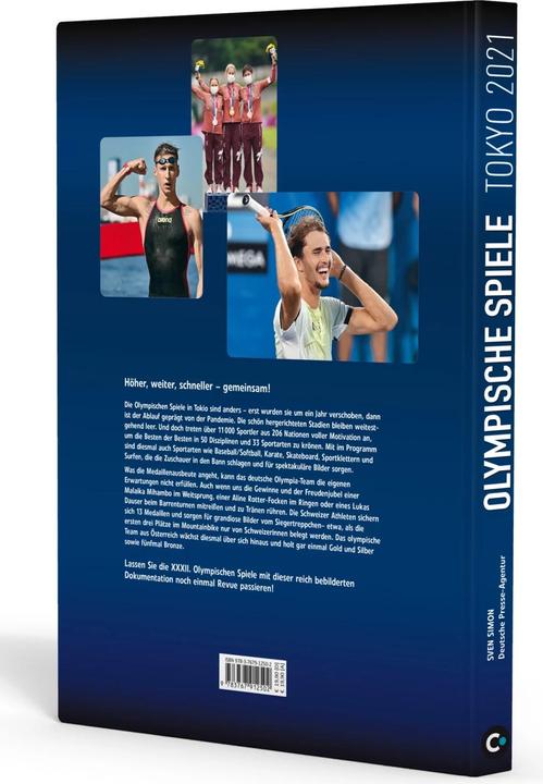 Image du produit Olympische Spiele Tokyo 2021 (Allemand, Agence de presse allemande (dpa), Sven Simon, 2021)