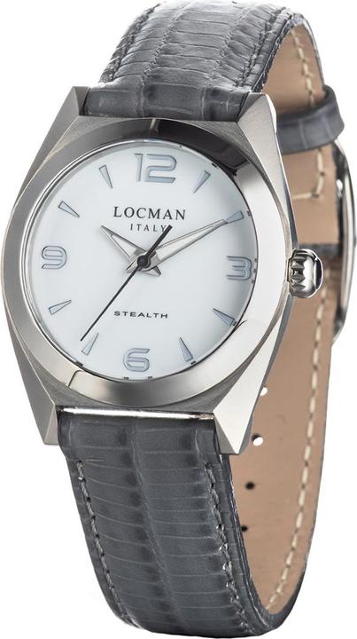 Produktbild Locman Italy Damenuhr Stealth Lady grau Ref. 0804 (Analoguhr, 33 mm)