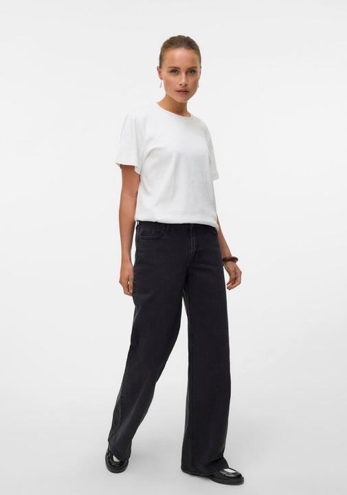 Immagine prodotto Vero Moda VMFAYE Niedrige Taille Weiter Beinschnitt Jeans Weit geschnitten (30)