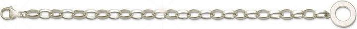 Produktbild Hermex Bettelarmband versilbert - 21cm (21 cm, Metalllegierung)