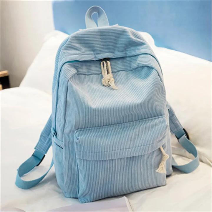 Produktbild Only-Bags.Store Personalisierte Cord Schulranzen Rucksack